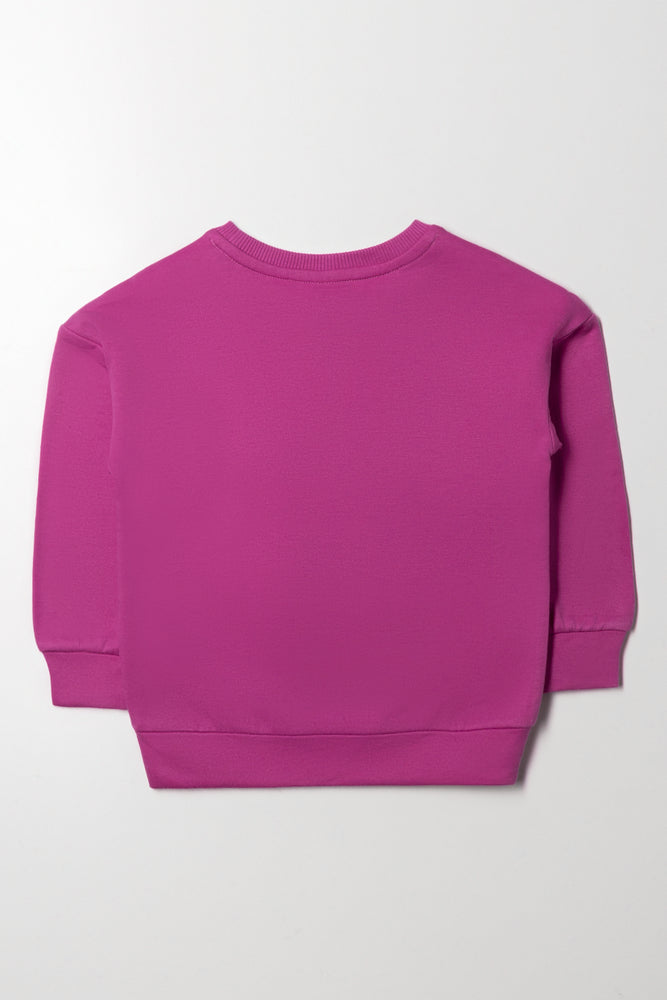 Dog Crew Neck Tracktop Purple (2)