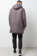 Long Puffer Jacket Charcoal (2)