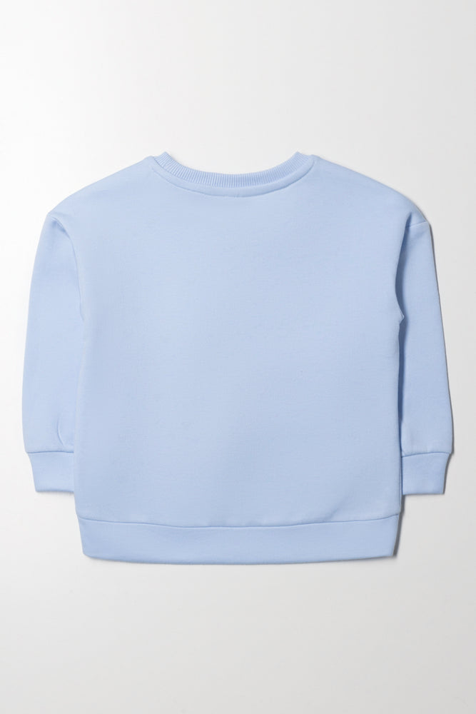 Unicorn Crew Neck Tracktop Blue (2)