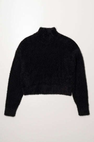 Fluffy Jersey Black