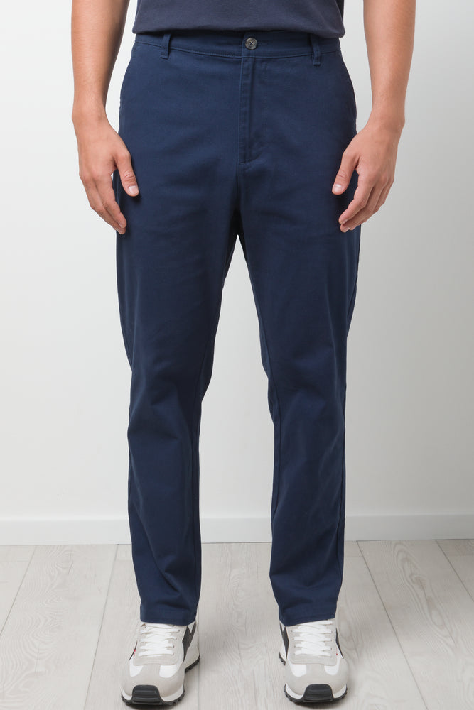 Straight Leg Chino Pants Navy (1)