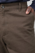 Straight Leg Chino Pants Dark Green (4)