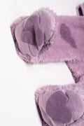 Heart Babygrow Purple (2)