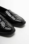 Studded Loafer Black (2)