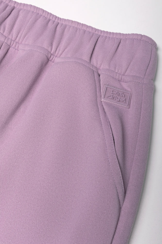 Pull On Track Pants Pink (1)