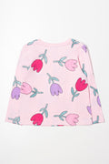 Tulip Long Sleeve T-Shirt Pink (2)