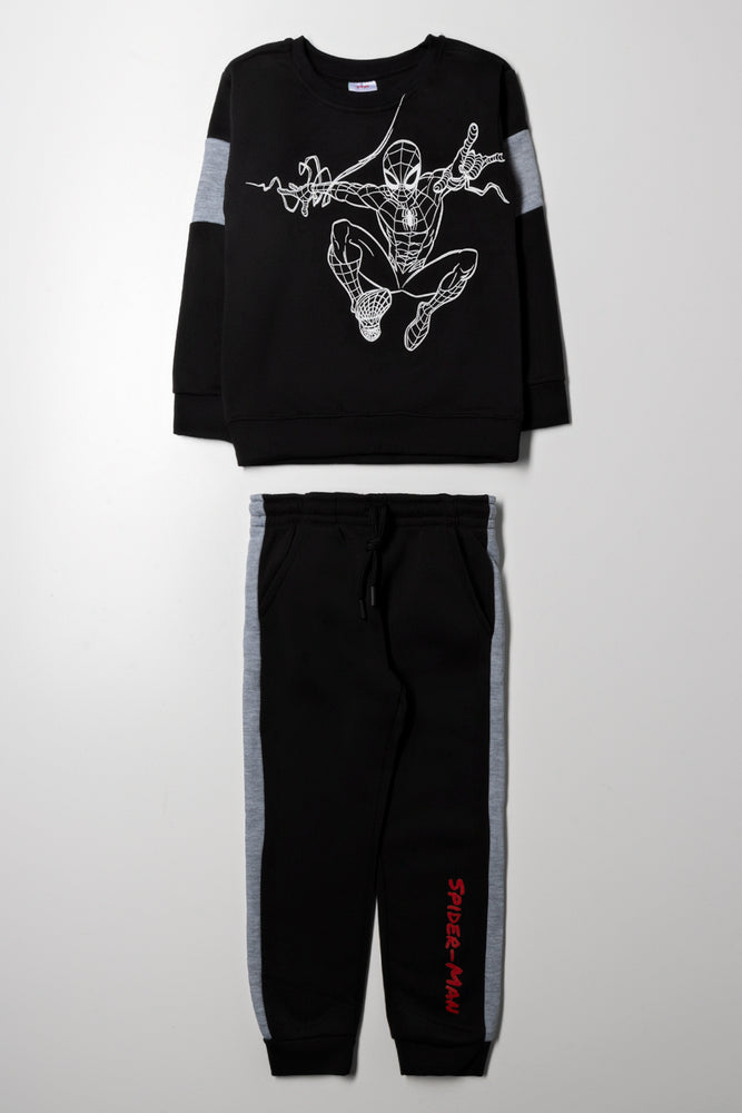 Spider-Man Tracksuit Black
