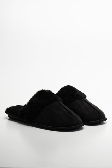 Seam Slipper Black