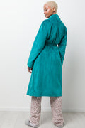 Shawl Collar Gown Blue (2)