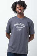 Graphic Short Sleeve T-Shirt Grey