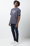 Graphic Short Sleeve T-Shirt Grey (1)