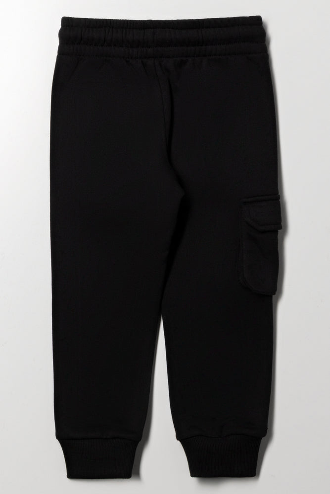 Spider-Man Cargo Trackpants Black (2)