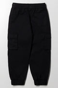 Cargo Jogger Pants Black (2)