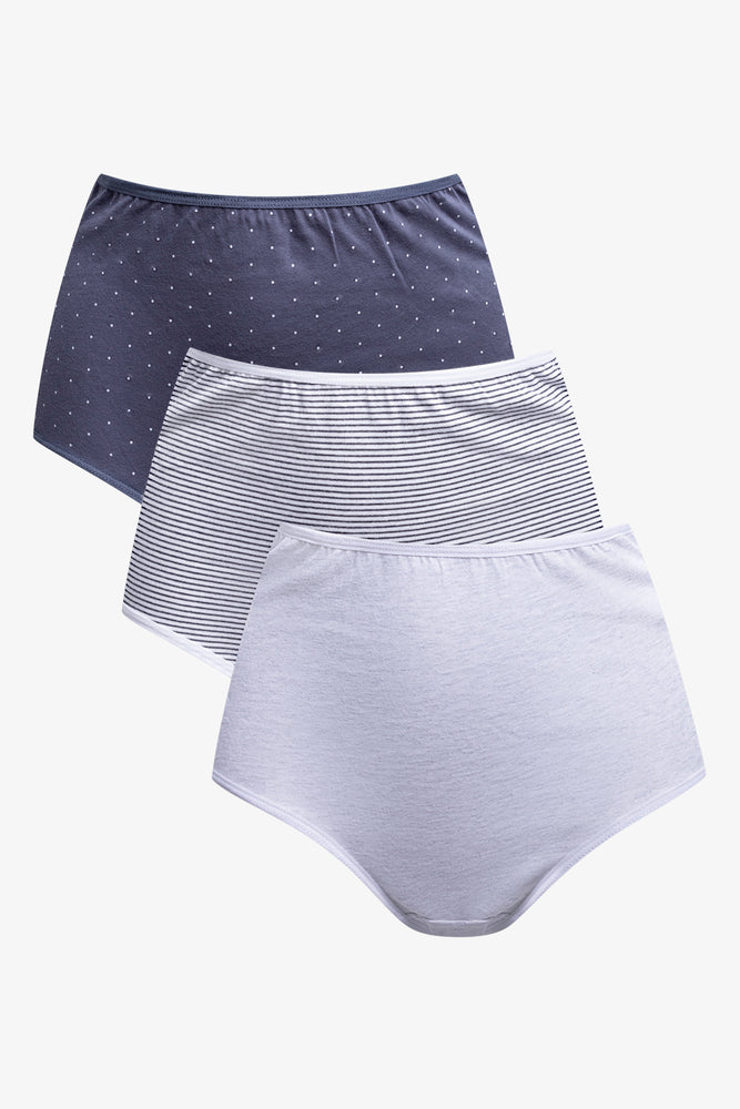 3 Pack Briefs Blue and Ice Melange (1)