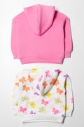 2 Pack Butterfly Tracktops Pink And White (3)