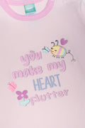 3 Pack Babygrows Pink (2)
