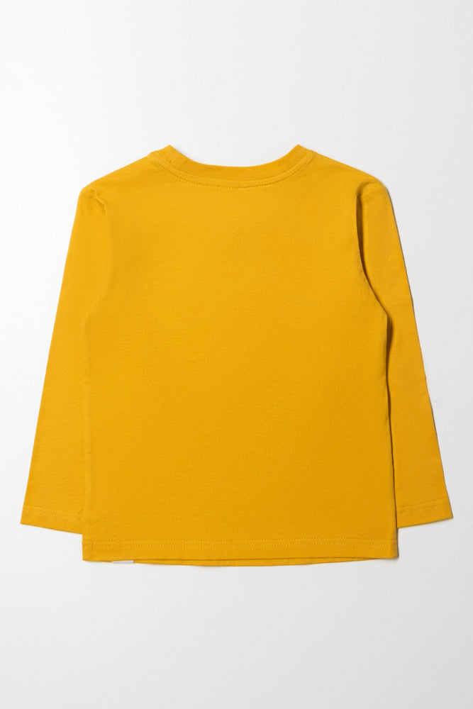 Long Sleeve T-Shirt Yellow (3)