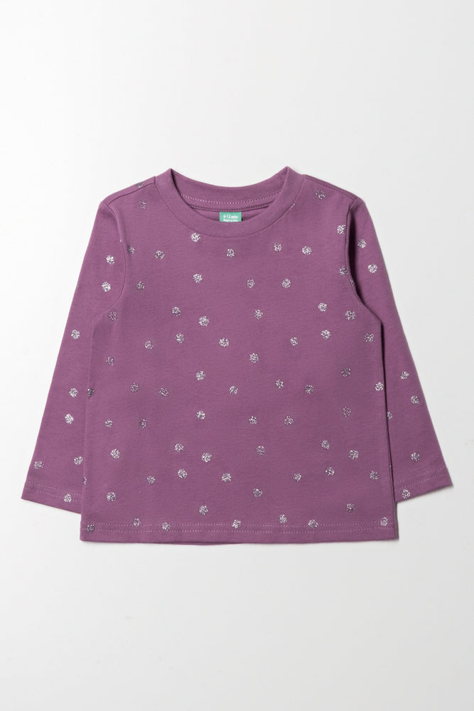 Long Sleeve T-Shirt Purple