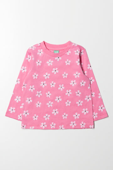 Long Sleeve T-Shirt Pink