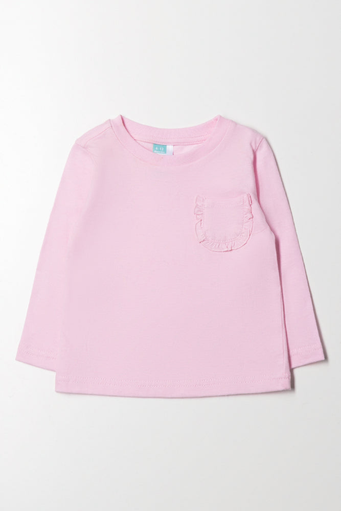 Long Sleeve T-Shirt Pink