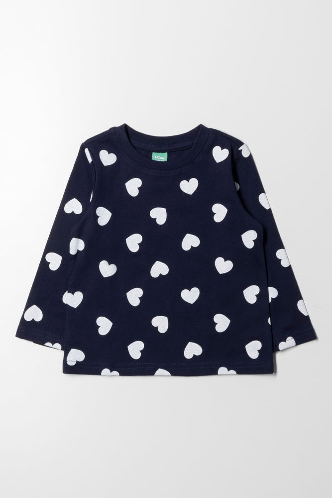 Long Sleeve T-Shirt Navy