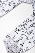 Safari Babygrow White (2)