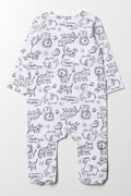 Safari Babygrow White (3)