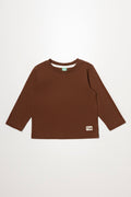 Long Sleeve T-Shirt Brown
