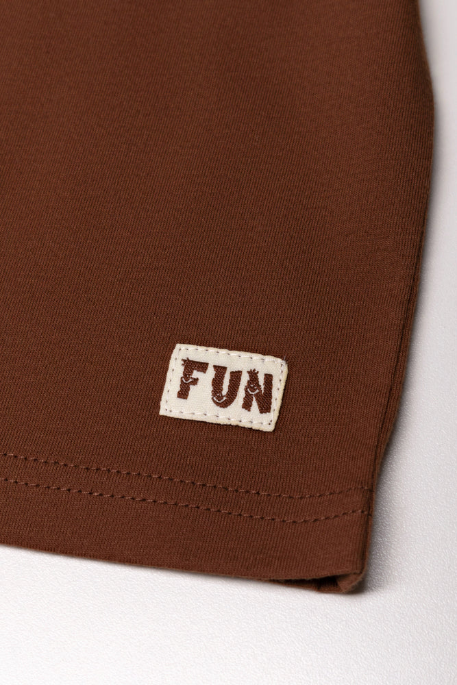 Long Sleeve T-Shirt Brown (1)