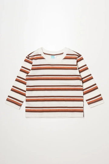 Stripe Long Sleeve T-Shirt Natural