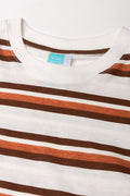 Stripe Long Sleeve T-Shirt Natural (1)