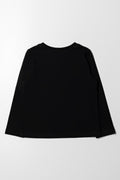 Long Sleeve T-Shirt Black (2)