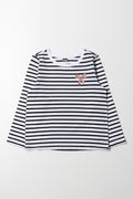Stripe Long Sleeve T-Shirt Black