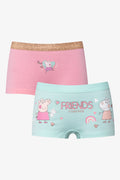 2 Pack Peppa Pig Boyleg Pink And Mint