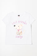 Dog Short Sleeve T-Shirt White