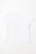 Dog Short Sleeve T-Shirt White (2)