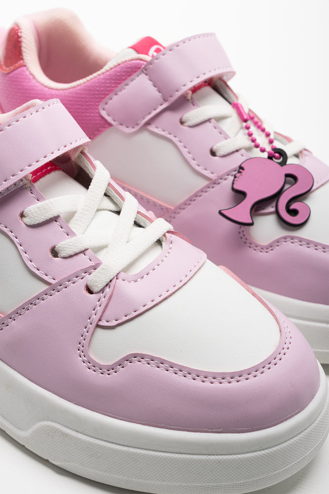 Barbie Sneakers White And Pink (2)