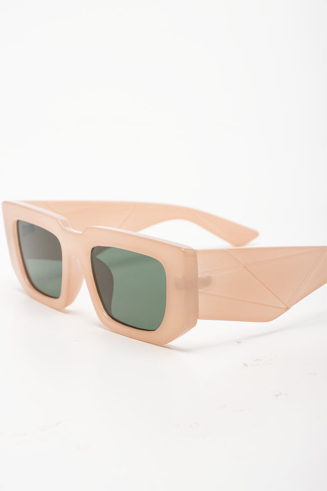 Retro Sunglasses Pink (2)