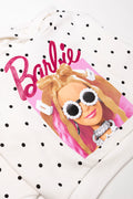 Barbie Spot Hoodie White (1)