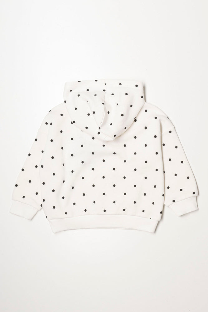 Barbie Spot Hoodie White (2)