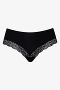 3 Pack Lace Trim Brazilian Panties Black (1)