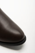 Buckle Trim Boots Brown (2)