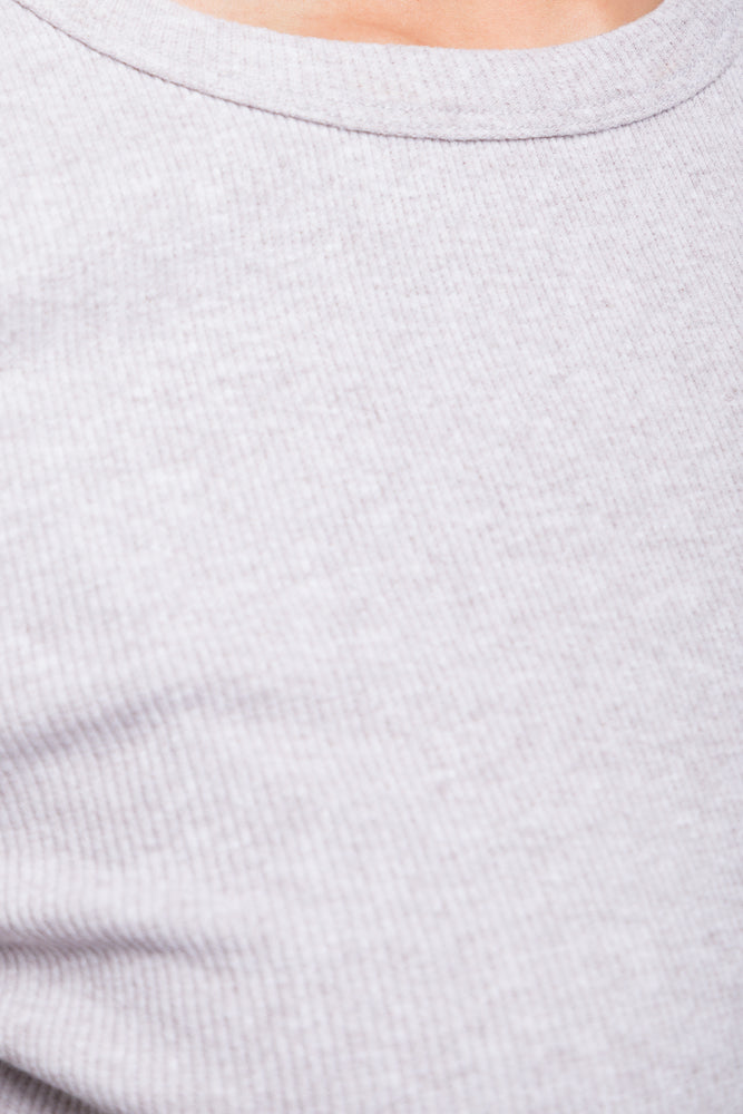 Rib T-Shirt Cream (3)