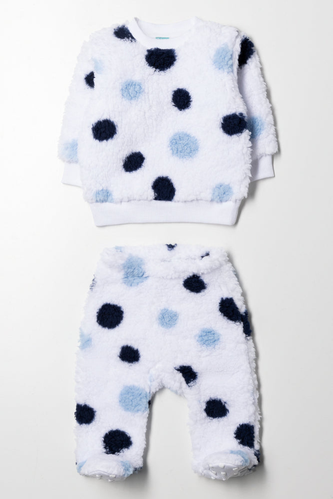 Fleece Spot Set Blue