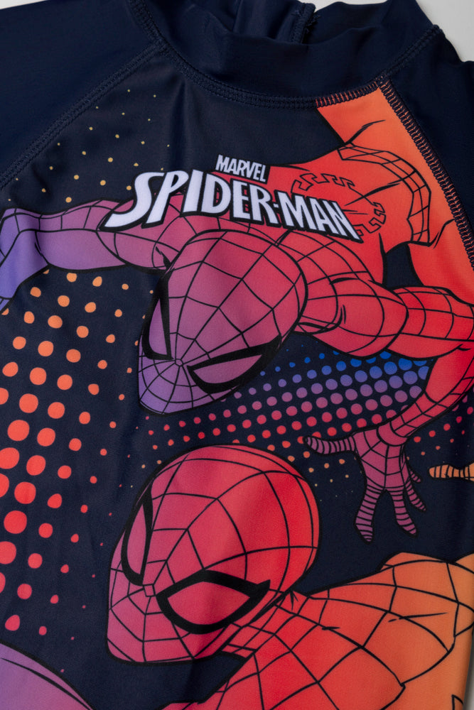 Spider-Man Swimsuit Navy