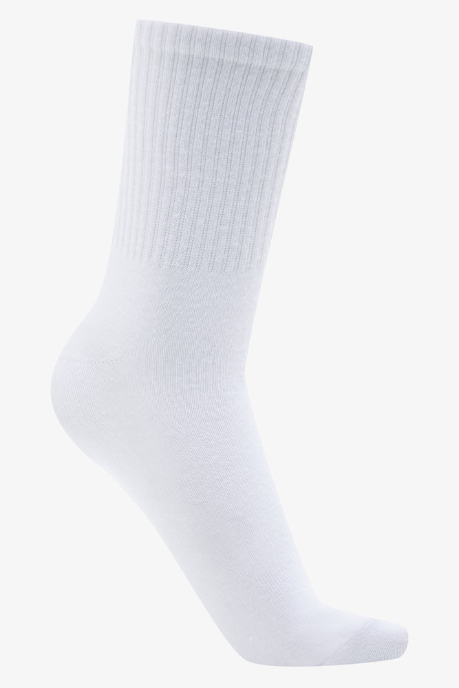 3 Pack Crew Socks White