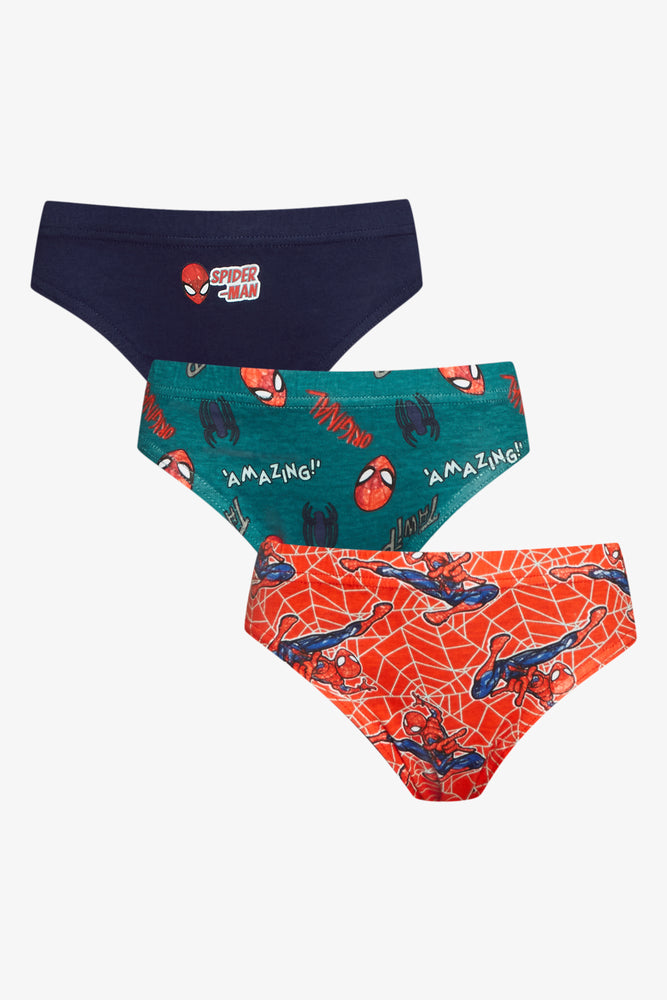 3 Pack Spider-Man Briefs Multi