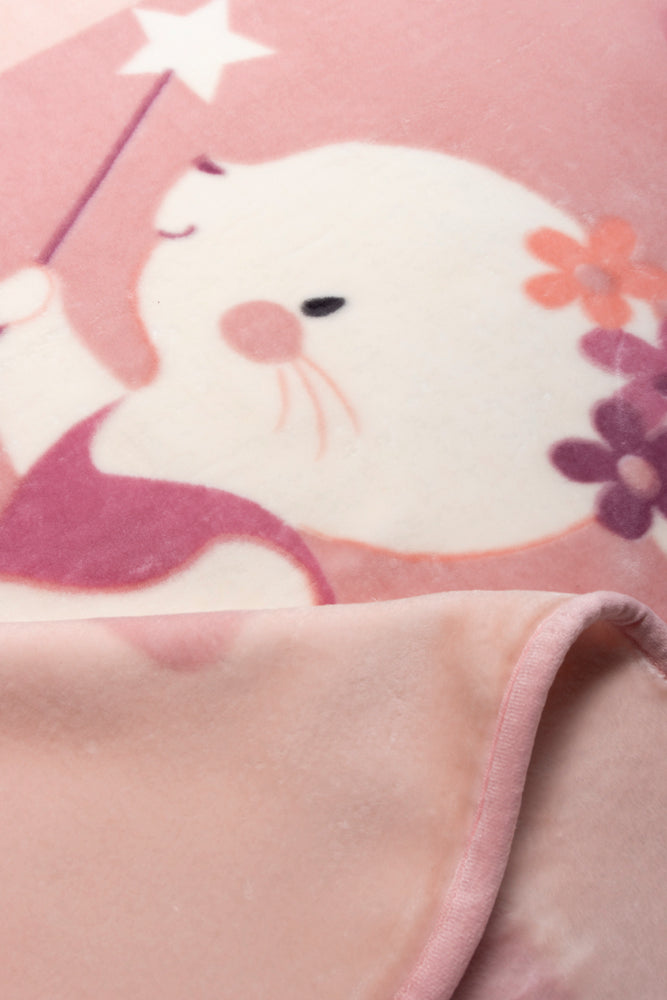 Ballerina Bunny Blanket Pink (1)