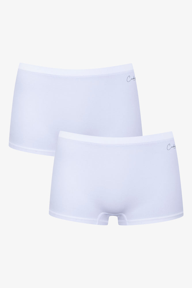 2 Pack Seamfree Panties White