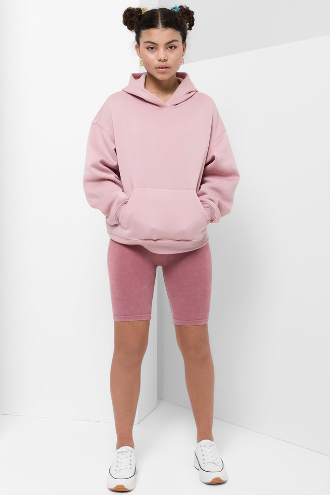 Hooded Track Top Pink